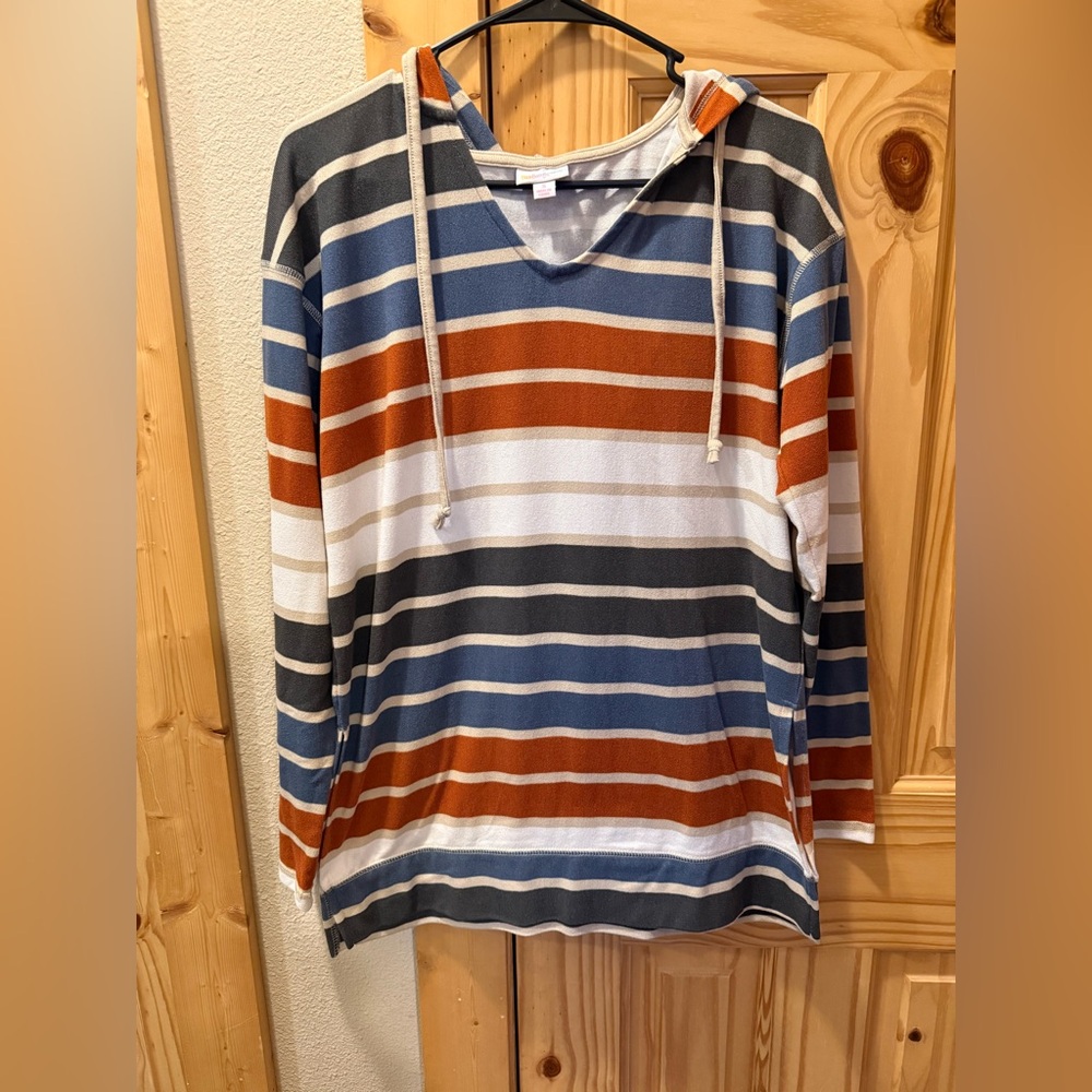 Striped Eliza Top